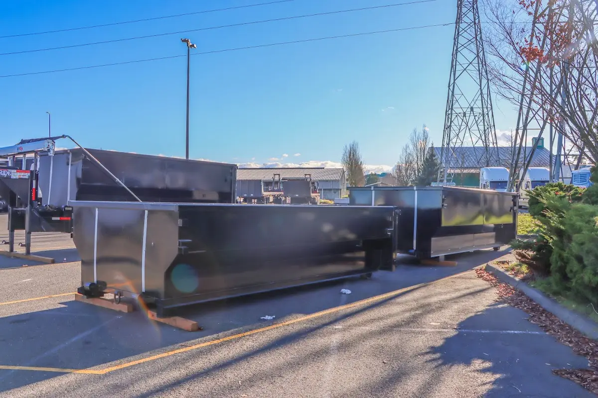 Professional dumpster rental and junk removal service in Harvest